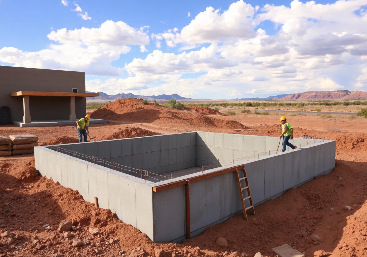 Concrete Foundations in Las Cruces NM