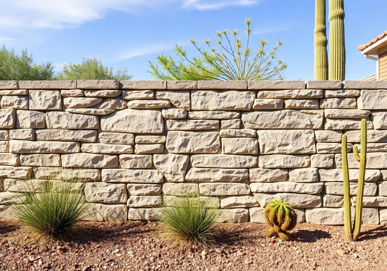 Concrete Retaining Walls project in Las Cruces NM